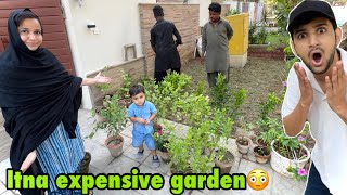 Finally garden bangaya hamara😍  Gardner ne hame loot liya 30000 ka banaya😳 [upl. by Llenehc]