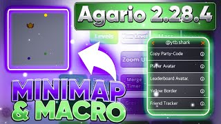 AGARIO MOD MENU IOS 2284 TUTORIAL NO JAILBREAK NO SCARLET NO PC  AGARIO MACRO IOS AGARIO MOBILE [upl. by Zipnick]