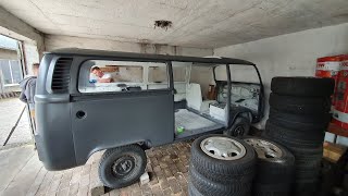 1978 VW T2 Westfalia Berlin Restauration Part 10 Lack [upl. by Duer]