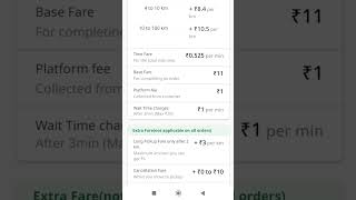 Dehradun Rapido Bike Taxi Rate Card rapido dehradunvlogger dehradun shortfeed viral trending [upl. by Eenahs]