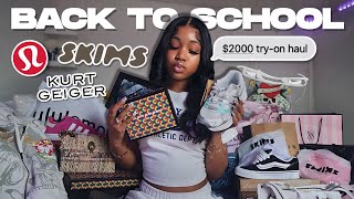 2000 BACK TO SCHOOL TRYON HAUL  kurt geiger lulu ed hardy asics plt  moree [upl. by Eintihw553]