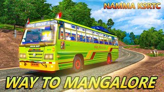 🔥 beautiful ಮಂಗಳೂರು map mod in KSRTC Bussid  New bussid mod  ets2 bussid  s driving games [upl. by Collbaith]