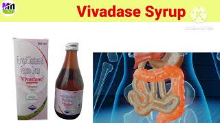 Fungal diastase and pepsin syrup uses in hindi  vivadase syrup uses in hindi Gyanear [upl. by Arreyt230]