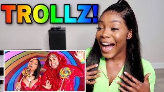 TROLLZ  6ix9ine amp Nicki Minaj Official Music Video REACTION [upl. by Ycnahc]