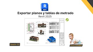 Curso Revit 2025  ARQ  Sesión 50  Como hacer PLANOS para IMPRIMIR en PDF👨‍🏫 [upl. by Ellehcear756]