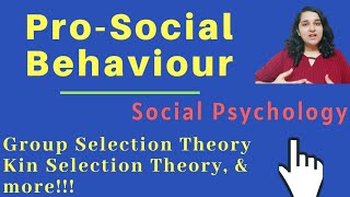 ProSocial Behaviour Social Psychology in Hindi Theories Part 2 Mind Review [upl. by Melquist553]