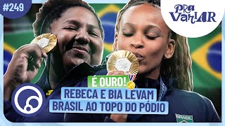 PRA VARIAR Ouro de Rebeca Andrade e Bia Souza nas Olimpíadas João Gui se declara pra Marquezine [upl. by Laural]