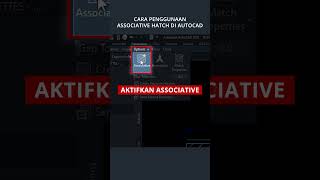 Cara mudah membuat arsiran dynamic block dengan ASSOCIATIVE HATCH autocad autocadtutorials [upl. by Nuahsyar]