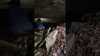 Discovering hidden cave in Kentucky [upl. by Ellinet]