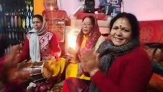 प्रातः कालीन घंटेश्वर मंदिर में भजन। मुंह से राम राम गाये जा viralvideo viralbhajan [upl. by Vinay852]