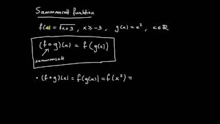 Funktioner del 3  sammansättning av funktioner [upl. by Vassell]