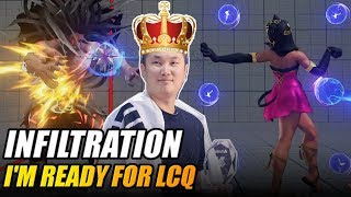 SFV ➡️ INFILTRATION Menat 4 Kings ➡️ Ready For LCQ [upl. by Urania]