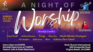 Rock Church  Sunday Night  Night of Worship [upl. by Yecies]