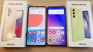 SAMSUNG GALAXY A53 VS GALAXY A54  ЧТО ИЗМЕНИЛОСЬ ПОЛНОЕ СРАВНЕНИЕ [upl. by Yeniar406]