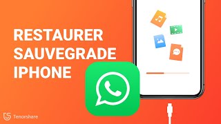 5 Moyens Restaurer sauvegarde WhatsApp sur iPhone [upl. by Highams]