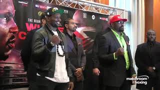 FACE OFF  Dillian Whyte vs Dereck Chisora  The Rematch [upl. by Foushee465]