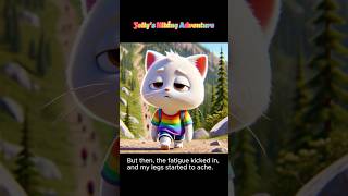 Jellys Hiking Adventure cat jellycat cutecat catanimation catshorts jellycatStudio [upl. by Elyac488]