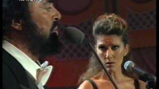 Celine Dion amp Luciano Pavarotti  I Hate Then I Love You Live  Pavarotti amp Friends 1998 [upl. by Reivad]