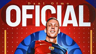 apresentação de Dani olmo no Barcelona [upl. by Nilyac]