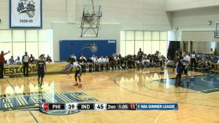 Philadelphia 76ers vs Indiana Pacers Summer League Recap [upl. by Leidba]