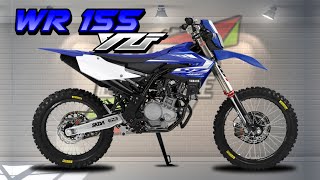 Yamaha WR 155R body YZ  Desain motor [upl. by Eciralc]