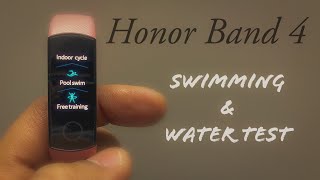 Honor band 4 Swimming amp Water Test Real Life [upl. by Luis996]