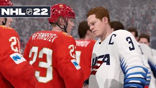 NHL 22 WORLD JUNIORS 7 GOLD MEDAL GAME [upl. by Yldarb215]