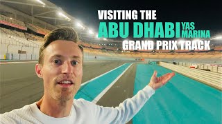 Visiting the Yas Marina F1 Circuit in Abu Dhabi  My Walking Tour of the Grand Prix Track [upl. by Nikita514]