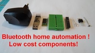 Home automation tutorial  Atmega8  bluetooth  any cell with java [upl. by Cleveland]