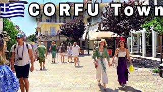 CORFU GREECE Walking Tour  4K 60fps UHD [upl. by Shep]