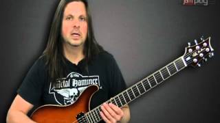 Staind How to play Outside Guitar Lesson With Mike Mushok [upl. by Yeloc]