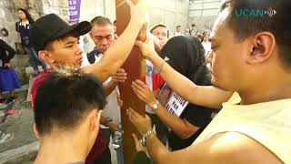 Filipino priests religious hold penitential in solidarity with those who suffer [upl. by Uahsoj]