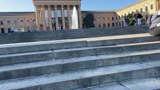 Philadelphia Museum of Art  Sept’27’2023  The location where Rocky 1976 movie was filmed [upl. by Onileba229]