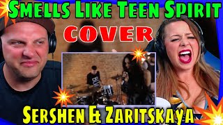 reaction to Nirvana  Smells Like Teen Spirit cover by SershenampZaritskaya feat Kim and Shturmak [upl. by Agnesse453]