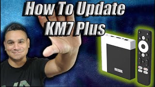 Developer Options MeCool KM 7 Plus How To Update [upl. by Flam502]