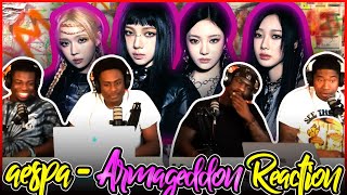 aespa 에스파 Armageddon MV  Reaction [upl. by Abbottson]