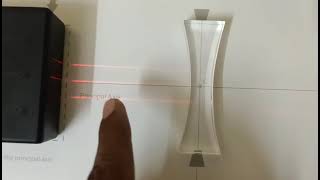 Concave lens  Refraction light  Experiment [upl. by Assertal]