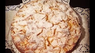 Apfelkuchen mit Rahmguss  Super saftig und lecker [upl. by Ahsil]