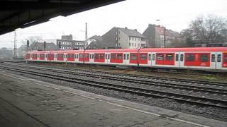 Herne Bahnhof  SBahn Nordwestbahn Dispolok und Regionalexpress [upl. by Aileek]