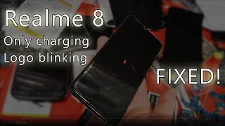 Realme 8 RMX3085 Only Charging Logo Blinking Problem Solution Repair Tutorial  Naprawa ładowania [upl. by Karleen650]