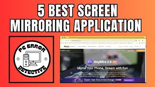 5 Best Screen Mirroring Application in 2024 [upl. by Kannav579]