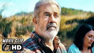 Yes Or No Scene  DESPERATION ROAD 2023 Mel Gibson Movie CLIP HD [upl. by Latoyia905]