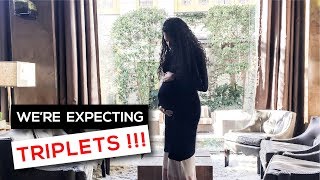 Were Expecting Triplets  Husband’s Surprise Announcement [upl. by Meesaw707]