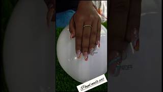 Tomer choler doron uff nailart nailartdesignswithoutanynailarttools viralvideo [upl. by Eillim]