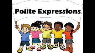 Polite Expressions  English  Kindergarten  English 1  Teacher Beth Class TV [upl. by Nilsoj]