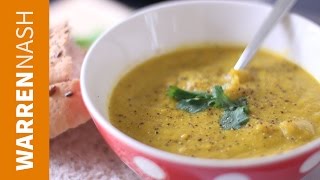 Carrot and Coriander Soup Recipe  Quick amp Easy  Recipes by Warren Nash [upl. by Bassett]