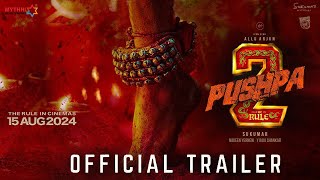 Pushpa 2  The Rule  Trailer  Allu Arjun Rashmika M  Sukumar Vijay S  15 aug 2024 [upl. by Shushan]