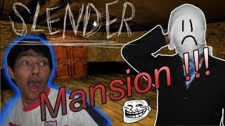 Slender Mansion  Slenderman puede volar   juego de miedo [upl. by Norga]