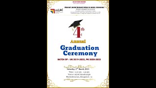 4th Annual Graduation Ceremony [upl. by Airdnat]