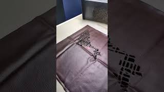 Laser Cutting Leather Precision Craftsmanship for Custom Designs [upl. by Haughay]